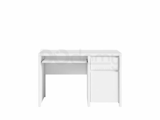 Письмовий стіл BRW KASPIAN BIU1D1S/120 білий, фото 1