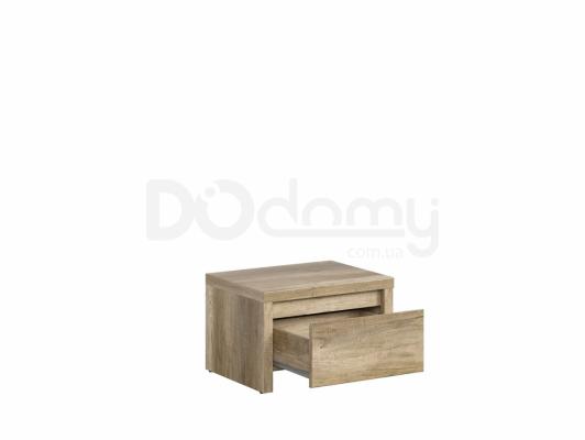 Приліжкова тумба BRW KASPIAN KOM1S дуб монумент, фото 2