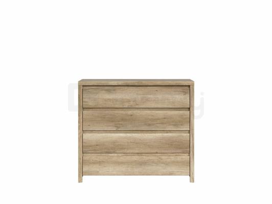 Комод BRW KASPIAN KOM4S дуб монумент, фото 1
