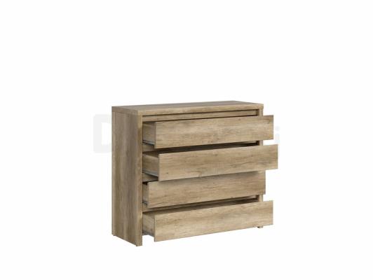 Комод BRW KASPIAN KOM4S дуб монумент, фото 2