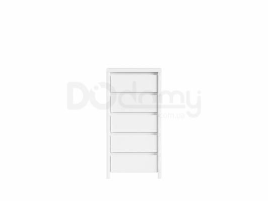 Комод BRW KASPIAN KOM5S білий, фото 1