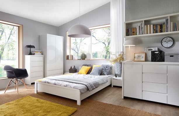 Комод BRW KASPIAN KOM5S білий, фото 2