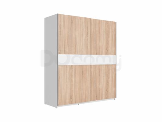 Шкаф BRW F27 ( VICTORIA) SZF/170/195/3 Белый/Дуб сонома, фото 1