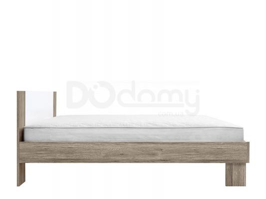 Ліжко BRW MARTINA LOZ/160 дуб сан ремо / білий, фото 2