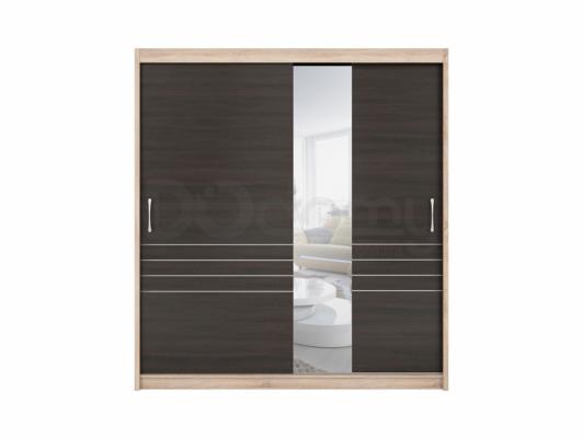 Шафа BRW ELDA SZAFA/200/32 дуб сонома / Венге, фото 1