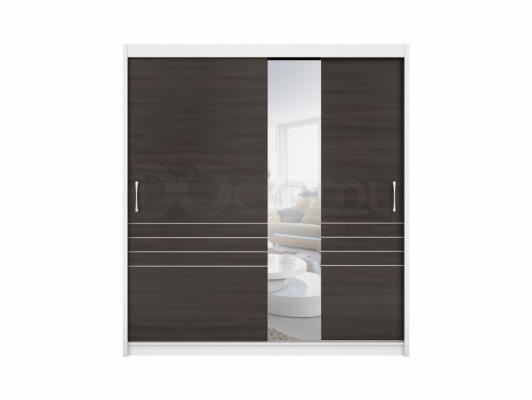 Шафа BRW ELDA SZAFA/200/32 білий/Венге, фото 1