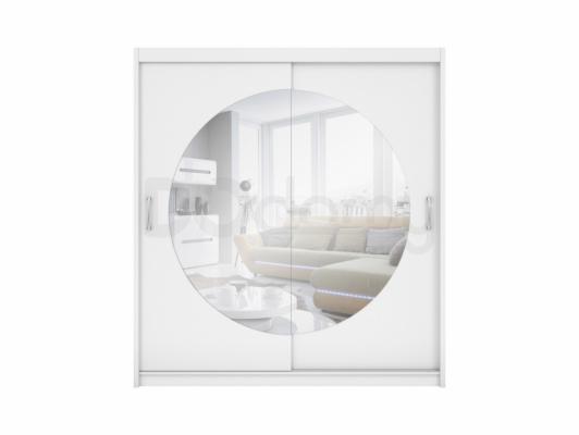 Шафа BRW ELDA SZAFA/200/20 білий, фото 1