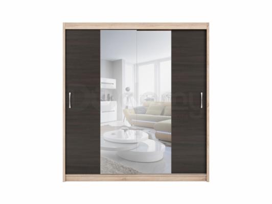 Шафа BRW ELDA SZAFA/200/26 дуб сонома/Венге, фото 1