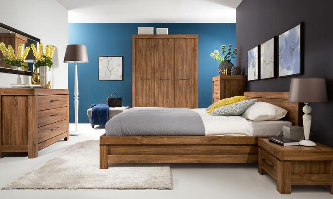 Ліжко BRW GENT LOZ/160, фото 2