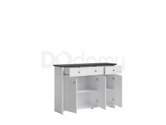 Комод BRW PORTO KOM3D3S Модрина Сібіу / Сосна ларик, фото 2