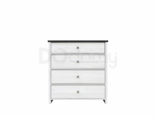 Комод BRW PORTO KOM4S Лиственница сибиу/Сосна ларико, фото 1