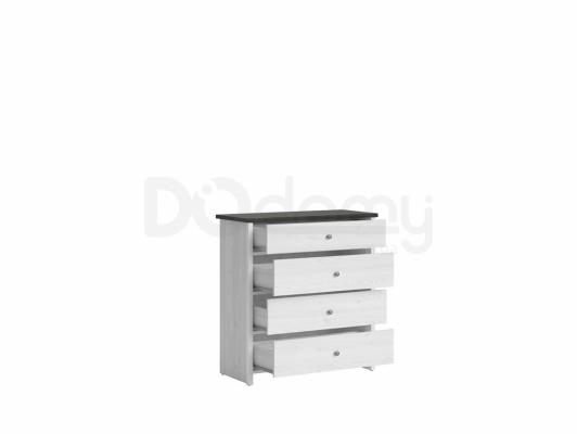 Комод BRW PORTO KOM4S Лиственница сибиу/Сосна ларико, фото 2