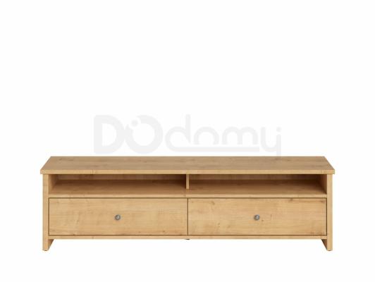 Тумба під телевізор BRW PORTO RTV2S/160 Берлінгтонських натуральний дуб, фото 1