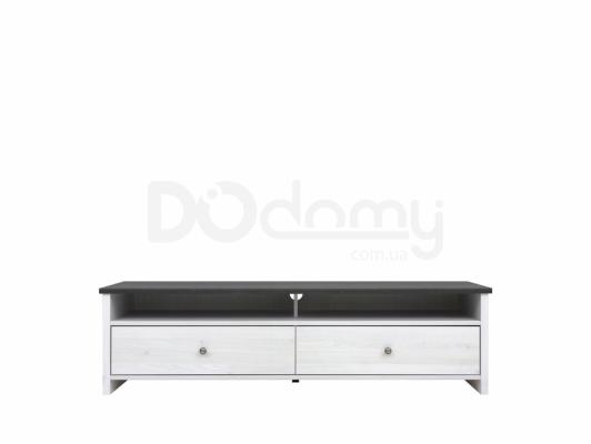 Тумба під телевізор BRW PORTO RTV2S/160 Модрина Сібіу / Сосна ларик, фото 1