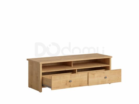 Тумба під телевізор BRW PORTO RTV2S Берлінгтонських натуральний дуб, фото 2