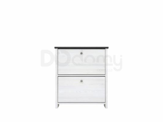 Шафка для взуття BRW PORTO SFB2B Модрина Сібіу / Сосна ларик, фото 1