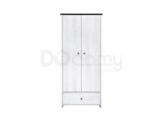 Шафа BRW PORTO SZF2D1S Модрина Сібіу / Сосна ларик, фото 1