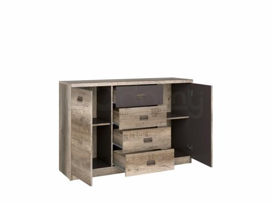 Комод BRW MALCOLM KOM2D4S, фото 2