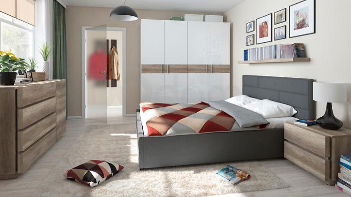 Прикроватная BRW ткмба ANTICCA KOM2S, фото 2