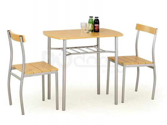 Столовий комплект HALMAR LANCE бук, фото 1