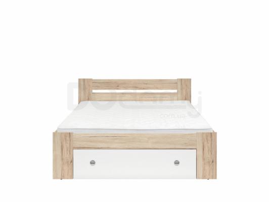 Ліжко BRW STEFAN 160 дуб сан ремо/білий, фото 1