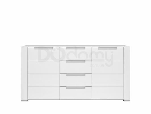 Комод BRW DINARO KOM2D4S/9/17 білий, фото 1