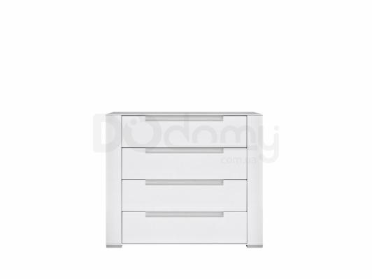 Комод BRW DINARO KOM4S/9/10 білий, фото 1