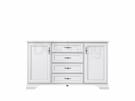 Комод BRW IDENTO KOM2D4S білий, фото 1