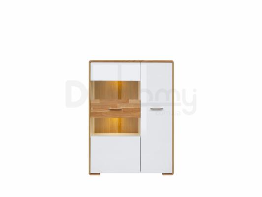 Шкаф витрина BRW BARI REG1W1D/13, фото 1