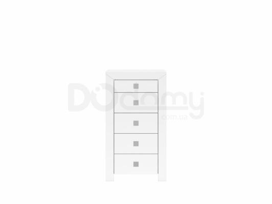 Комод BRW MEZO BIAŁY KOM5S/11/6 Белый, фото 1