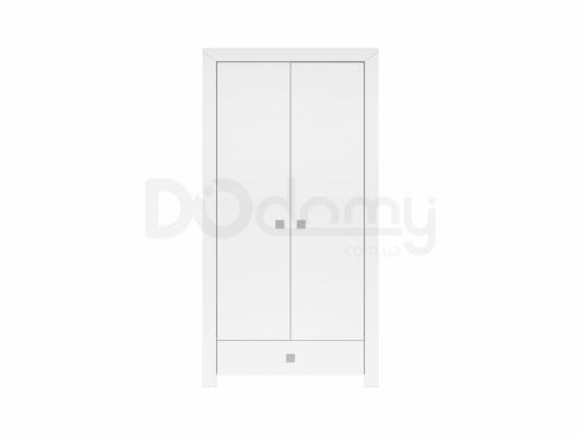 Шкаф BRW MEZO BIAŁY SZF2D1S/19/10 Белый, фото 1