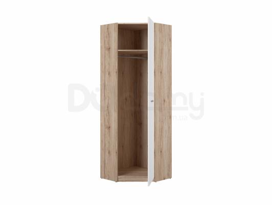 Шкаф BRW EXECUTIVE SZFN1D Дуб сан ремо/Белый блеск, фото 2