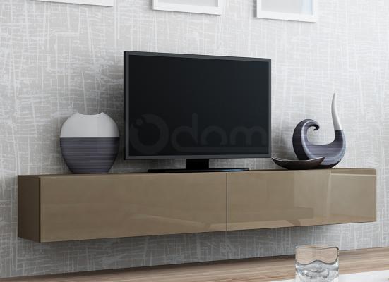 Тумба ТВ CAMA VIGO Латте матовий/Латте глянець, фото 1