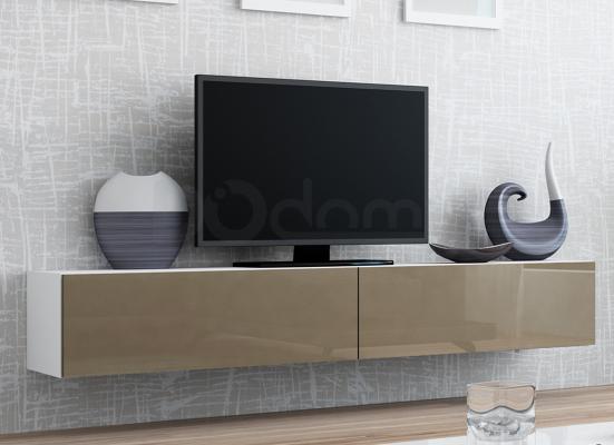 Тумба ТВ CAMA VIGO білий матовий/Лате глянець, фото 1