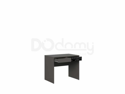 Письменный стол BRW GRAPHIC S343 BIU2S/C-SZW/CAND Серый вольфрам/Черный, фото 2