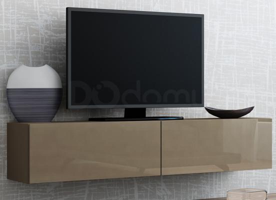 Тумба ТВ CAMA 140 VIGO Лате матовий/Лате глянець, фото 1