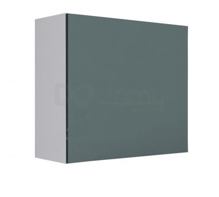 Витрина квадрат CAMA VIGO Белый матовый / Серый глянец, фото 1