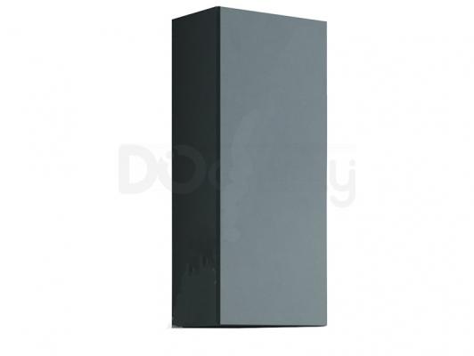 Пенал навісний малий CAMA VIGO Сірий матовий/Сірий глянець, фото 1