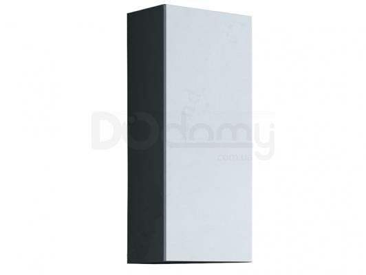 Пенал навесной малый CAMA VIGO Серый матовый / Белый глянец, фото 1