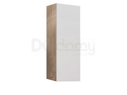 Пенал навісний малий CAMA VIGO дуб сонома/білий глянець, фото 1