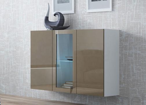 Комод CAMA VIGO Белый матовый / Латте глянец, фото 1