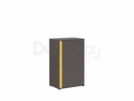 Комод BRW GRAPHIC S343 KOM1DP/C-SZW Серый вольфрам, фото 4