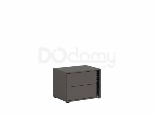 Прикроватная тумба BRW GRAPHIC S343 KOM2SL/C-SZW Серый вольфрам, фото 3