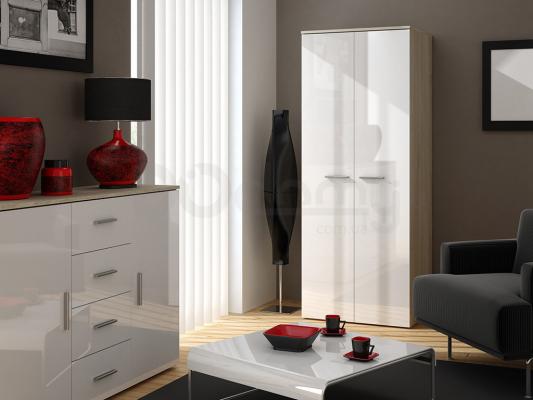 Шафа універсальна CAMA дуб сонома/білий глянець, фото 1