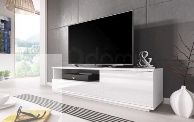 Тумба ТВ CAMA MUZA білий матовий/білий глянець, фото 1