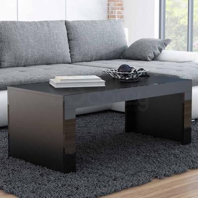 Журнальний столик CAMA TESS чорний матовий/чорний глянець, фото 1