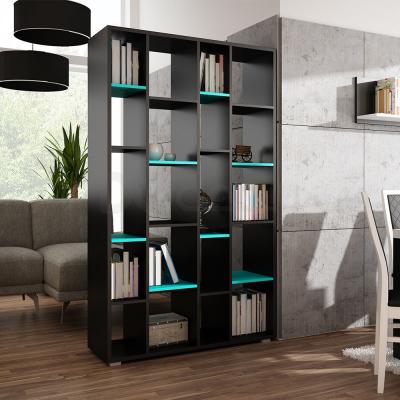 Стелаж CAMA DOCO чорний/Бірюзовий, фото 1