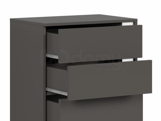 Комод BRW GRAPHIC S343 KOM5SL/C-SZW Сірий вольфрам, фото 2