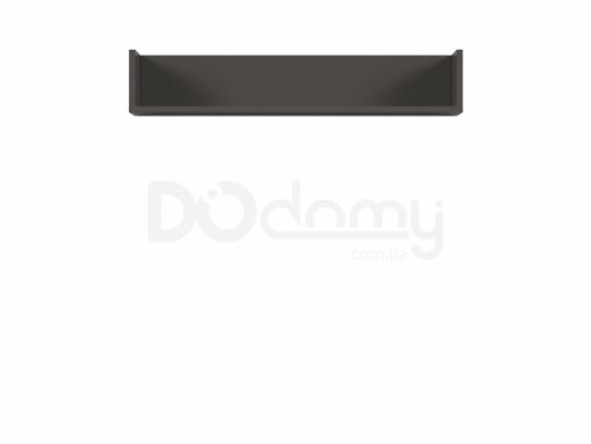 Полка BRW GRAPHIC S343 POL/86-SZW Серый вольфрам, фото 1