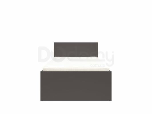 Кровать BRW GRAPHIC S343 LOZ/90-SZW Серый вольфрам, фото 1